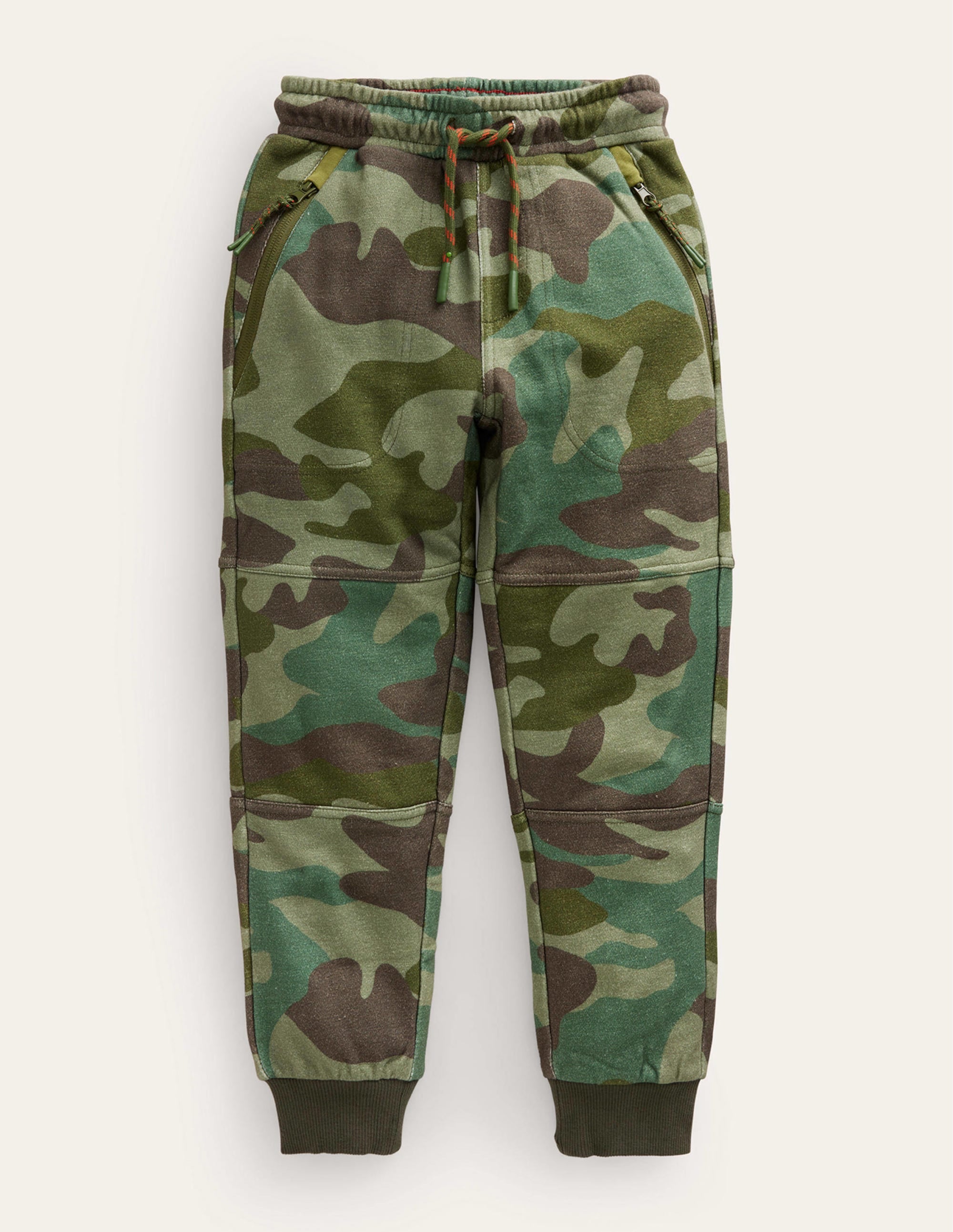 Jogginghose mit verstärktem Knie-Rosmarin Camouflage - Image 1