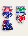 Pants 5 Pack-Multi Snowman