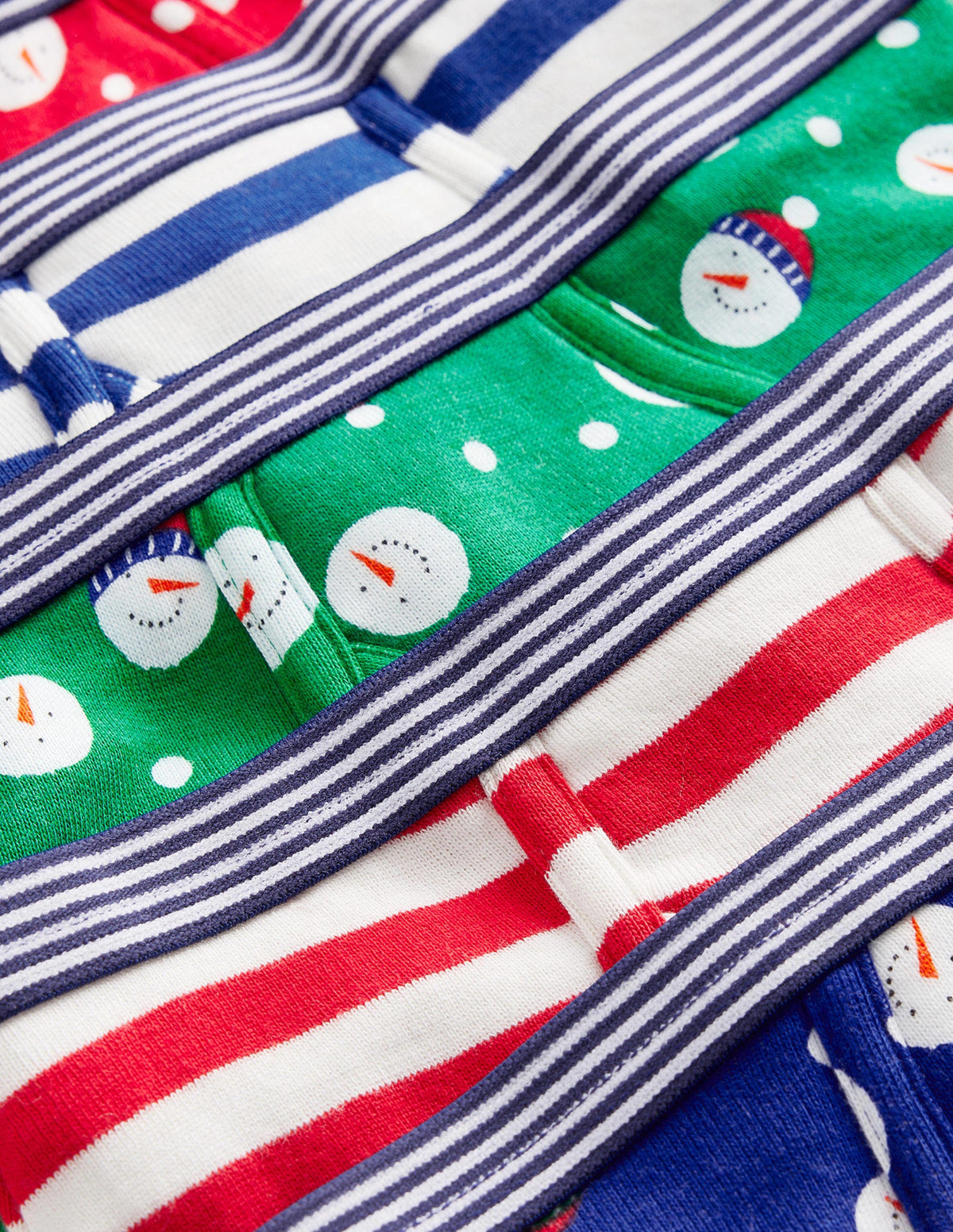 Pants 5 Pack-Multi Snowman-3