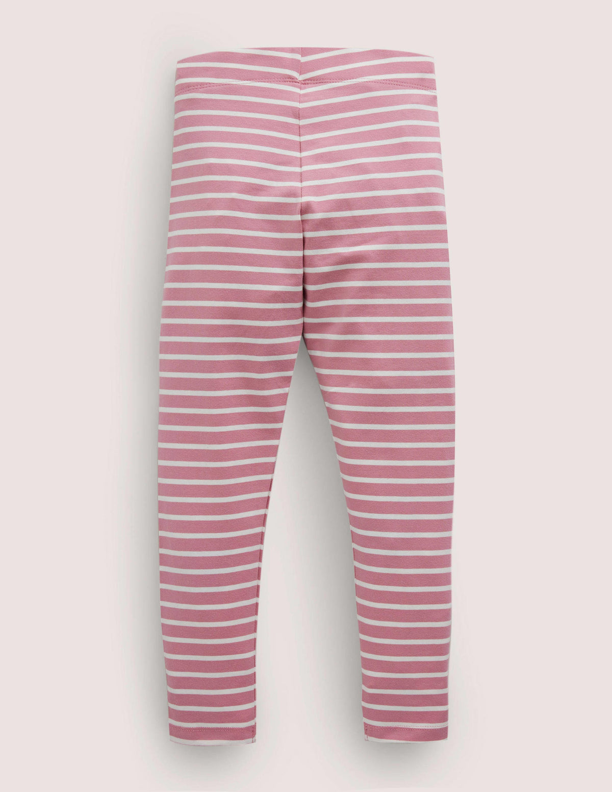 Fun Leggings-Formica Pink/Ivory Stripe-2
