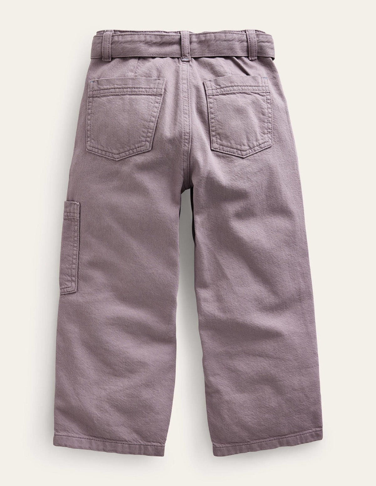 Pantalon cargo noué à la taille-Violet Mammoth Breath - Image 2