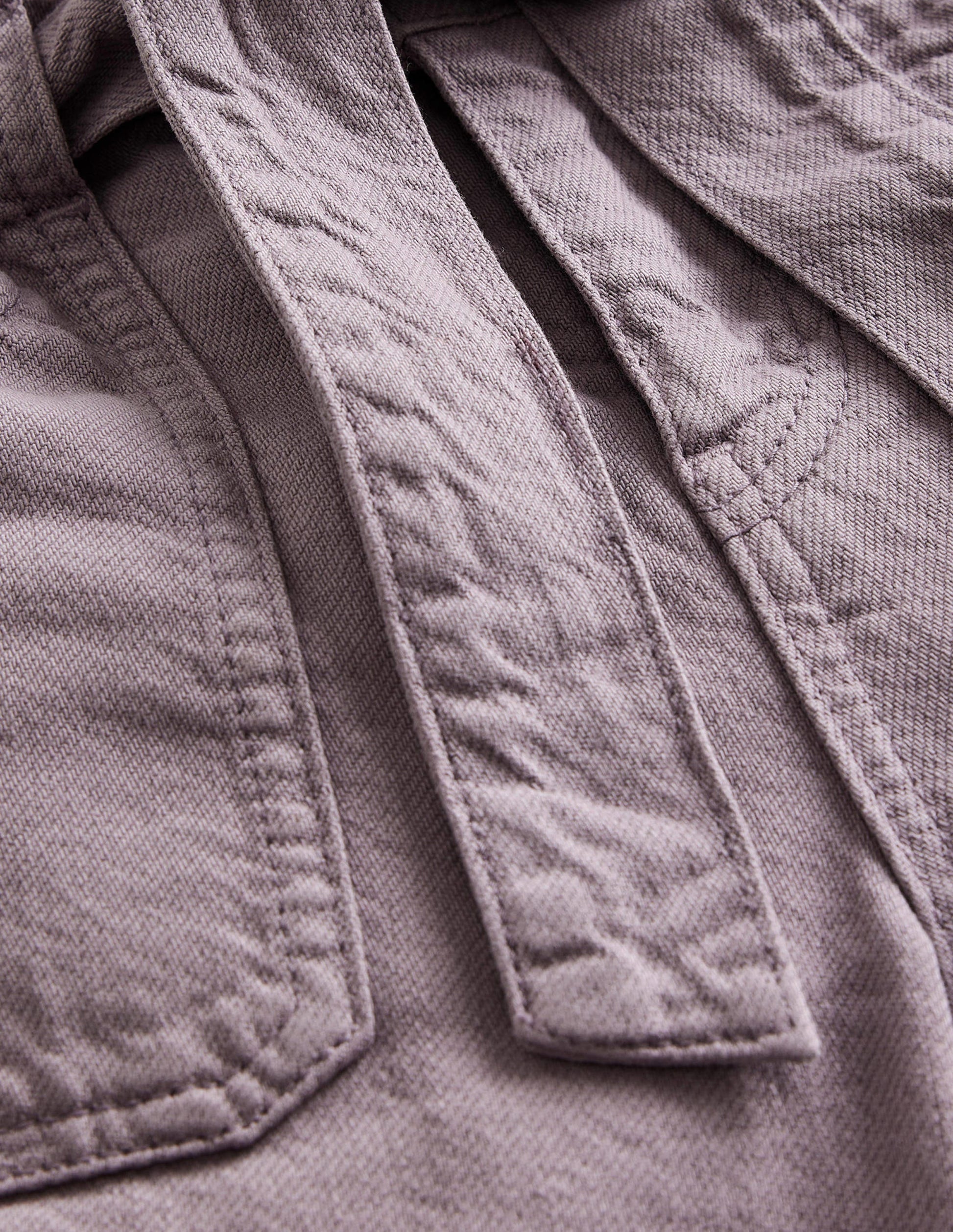 Pantalon cargo noué à la taille-Violet Mammoth Breath-3