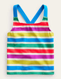 Tankini-Oberteil mit gekreuzten Rückenträgern-Day Tripping Gestreift