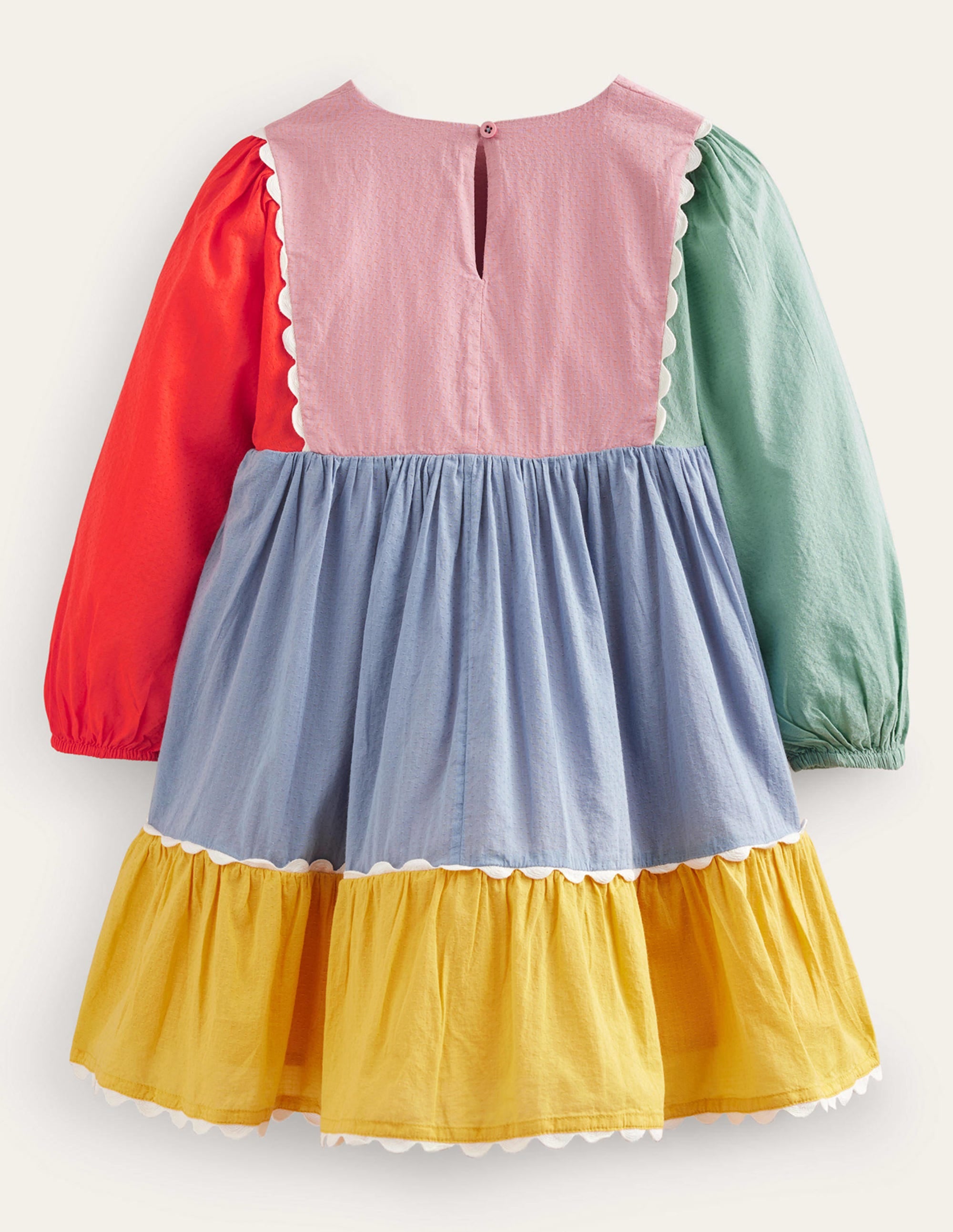 Robe festonnée à volants-Multi - Image 2