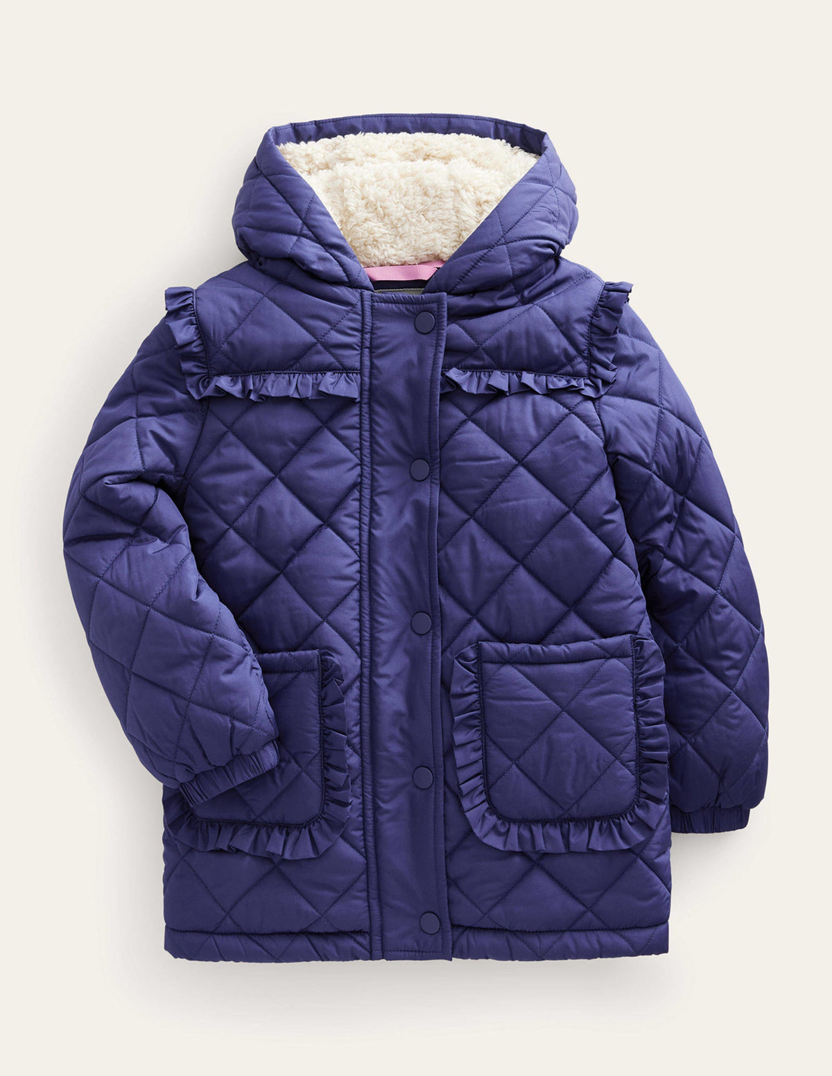 Anorak mit Muschelsteppung-Schuluniform-Navy-1
