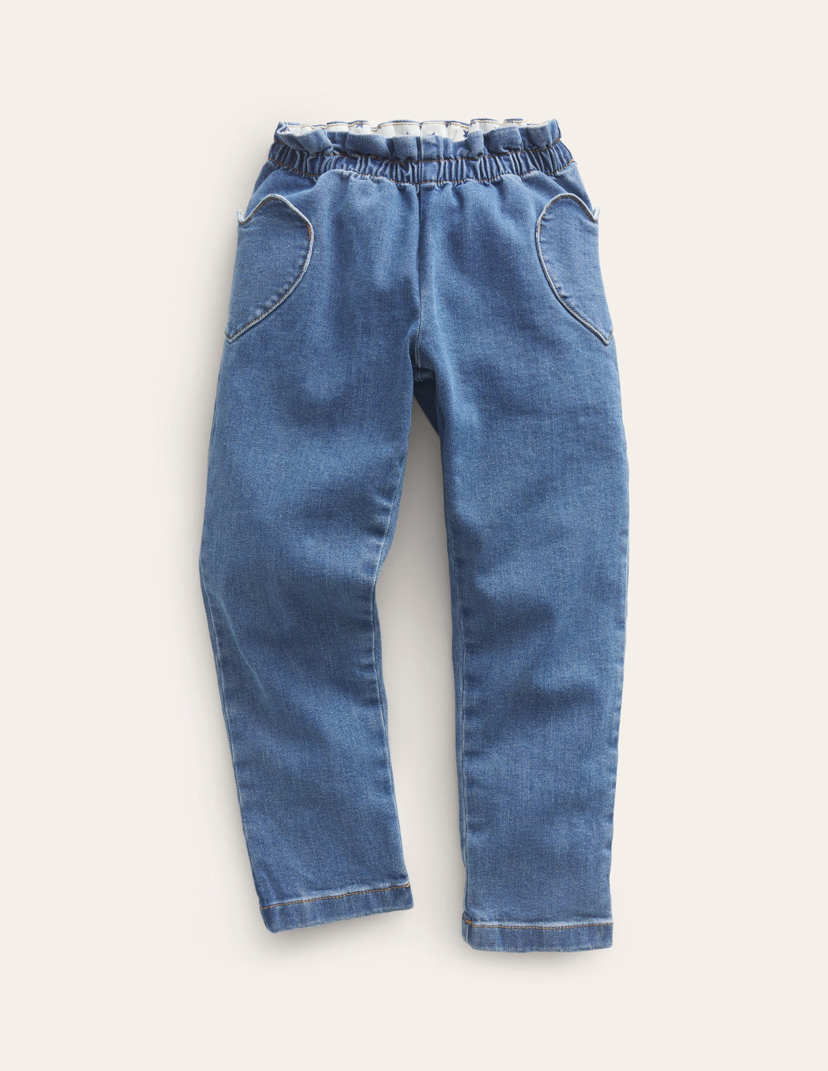 Pantalon à enfiler-Blanc - Image 1