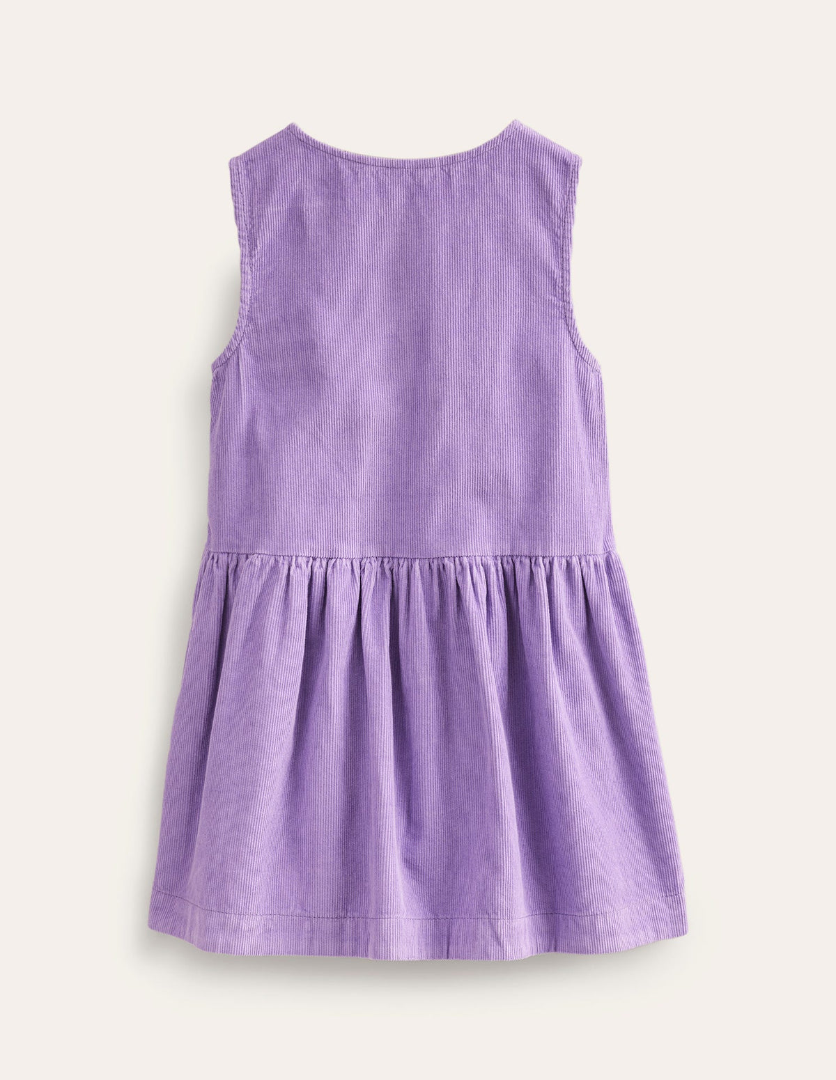 Latzkleid mit Knöpfen-Asternlila - Image 2