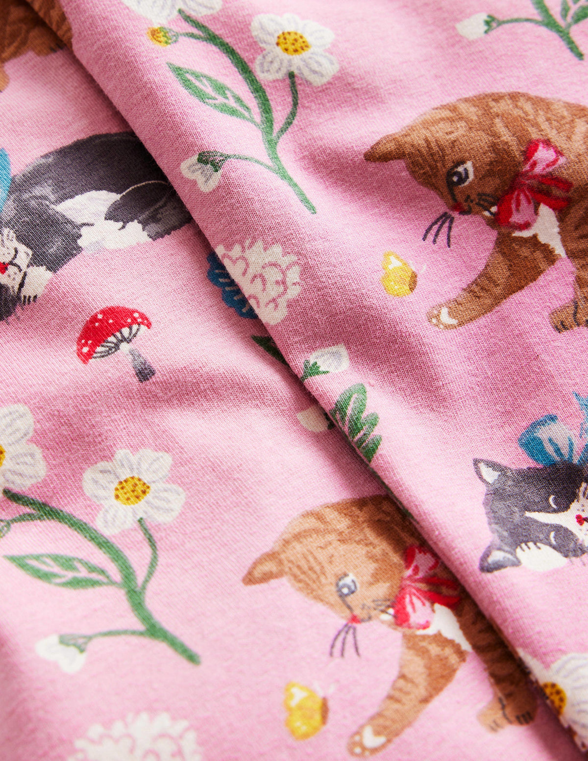 Legging fun-Chats rose amande - Image 3