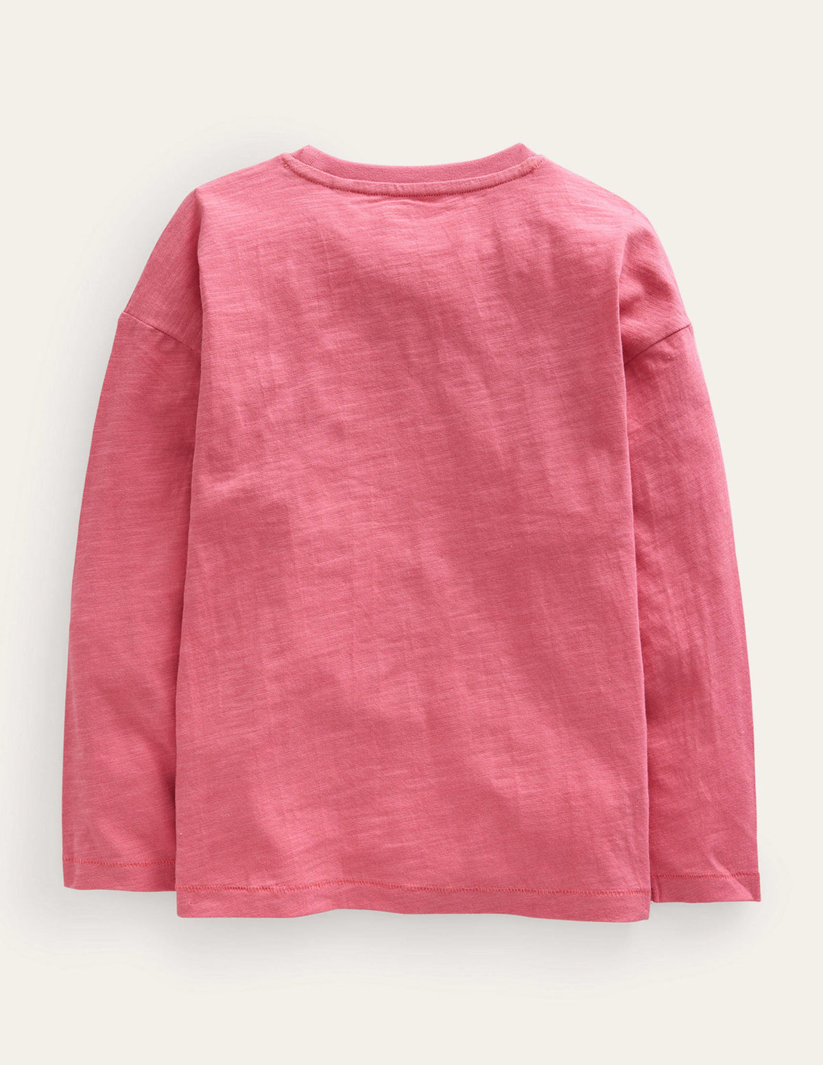 T-Shirt mit aufgesticktem Motiv-Rosarot - Image 2