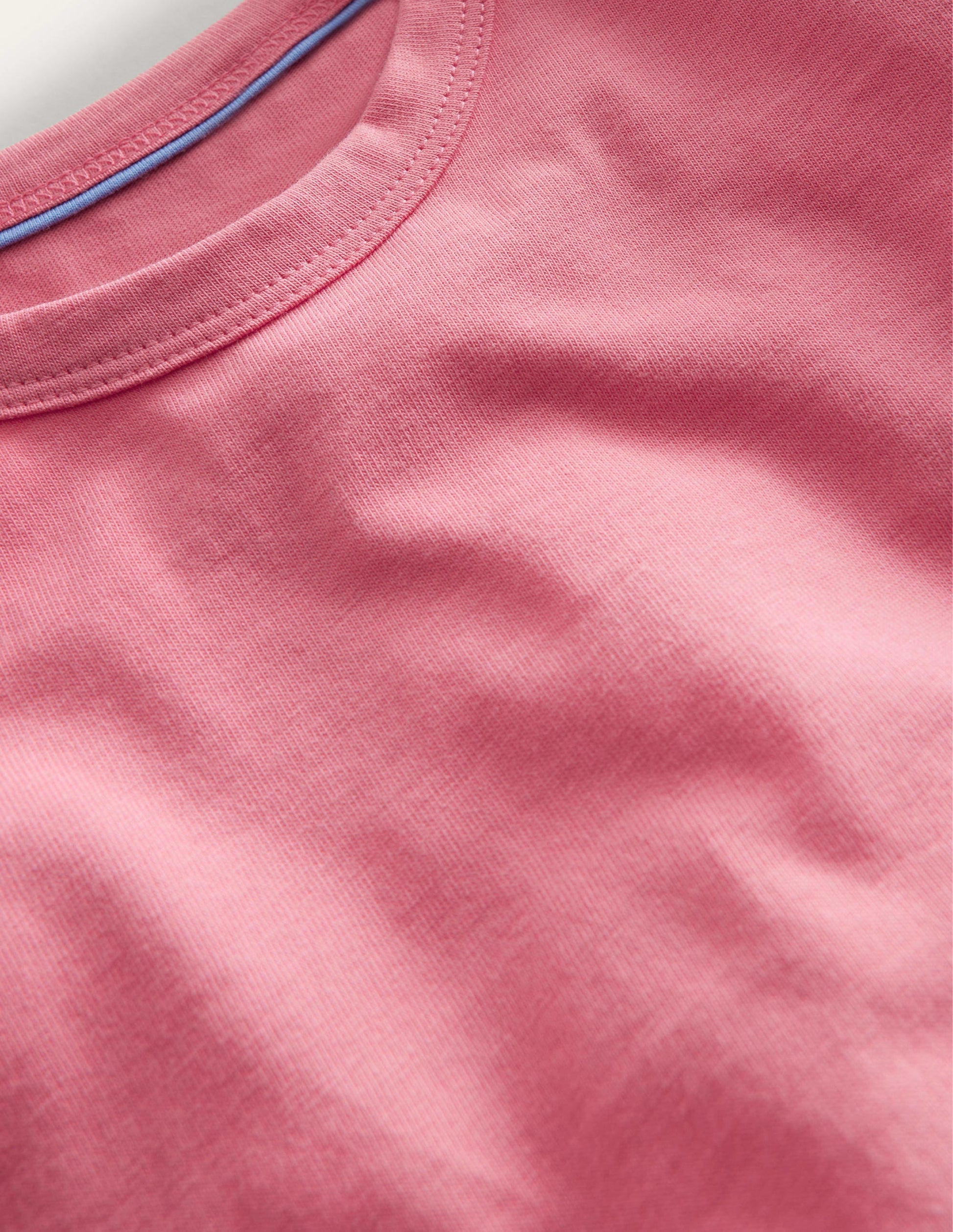 T-Shirt mit Seitenraffungen-Pfirsichbowle-3