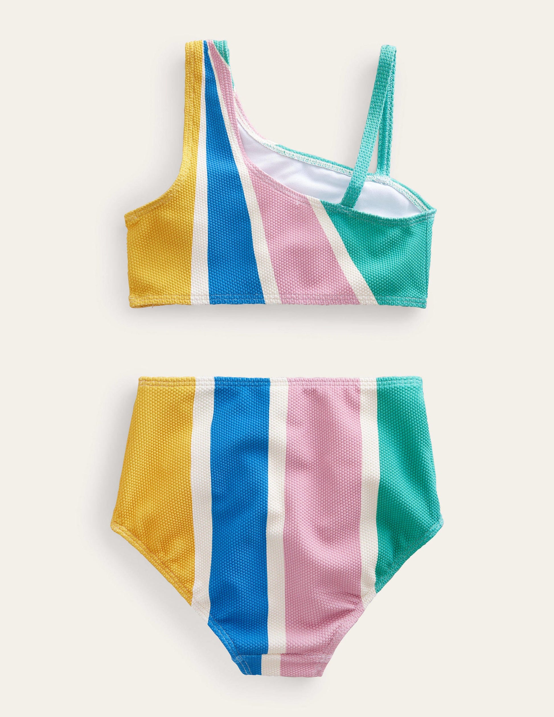 Bikini mit Pastell-Sonnenstrahlen-Bunt-2