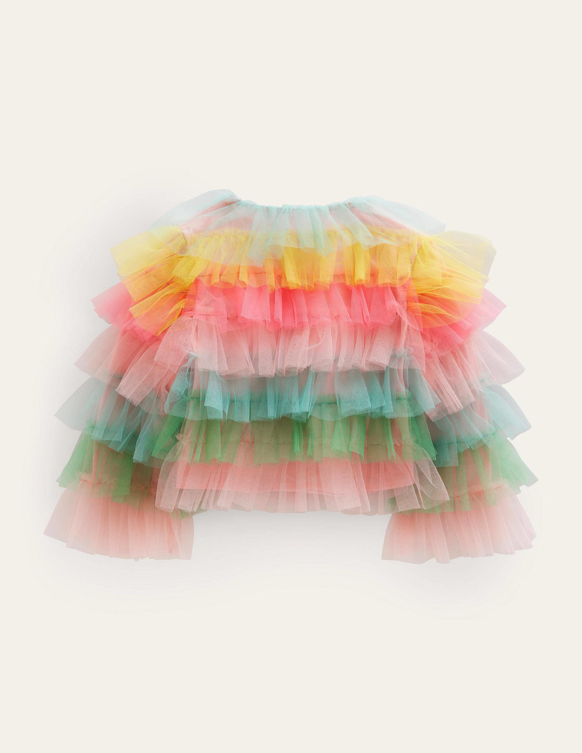 Veste en tulle-Arc-en-ciel multi - Image 2
