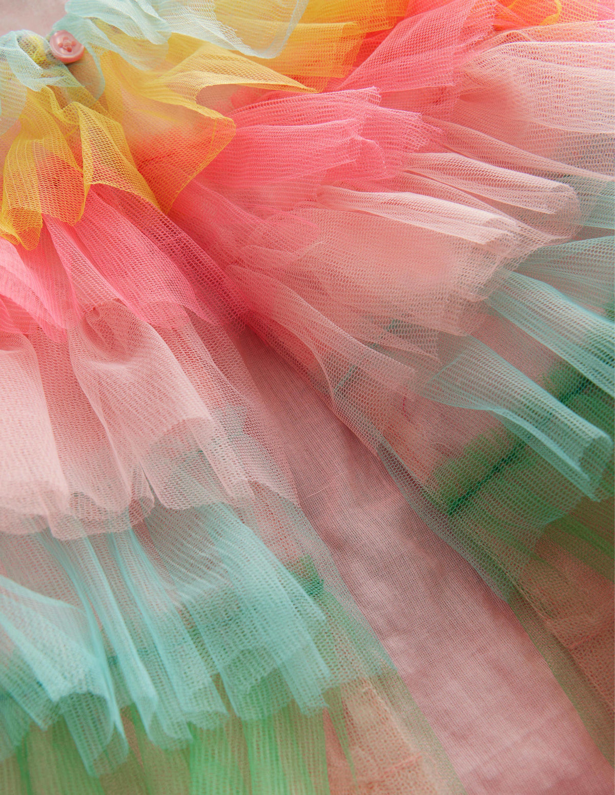 Veste en tulle-Arc-en-ciel multi-3