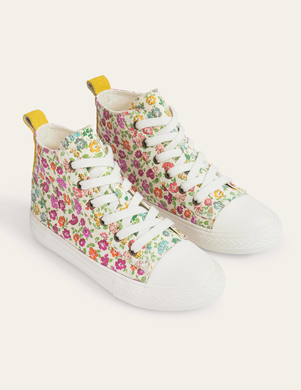 High Tops-Pink Floral - Image 2