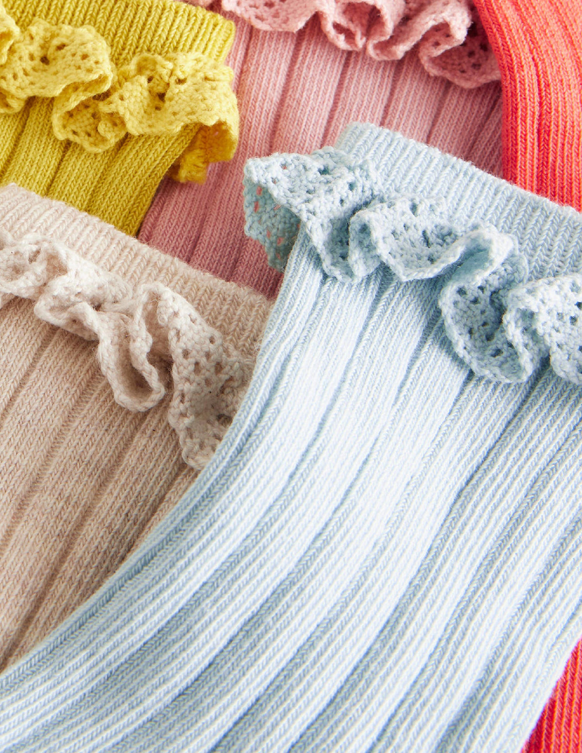 Rüschensocken im 5er-Pack-Arctic - Image 2