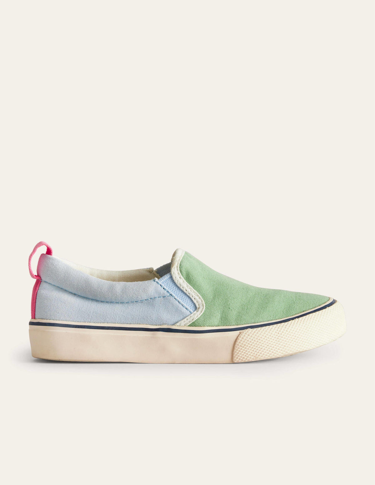 Leinenschuhe zum Hineinschlüpfen-Bunt - Image 1