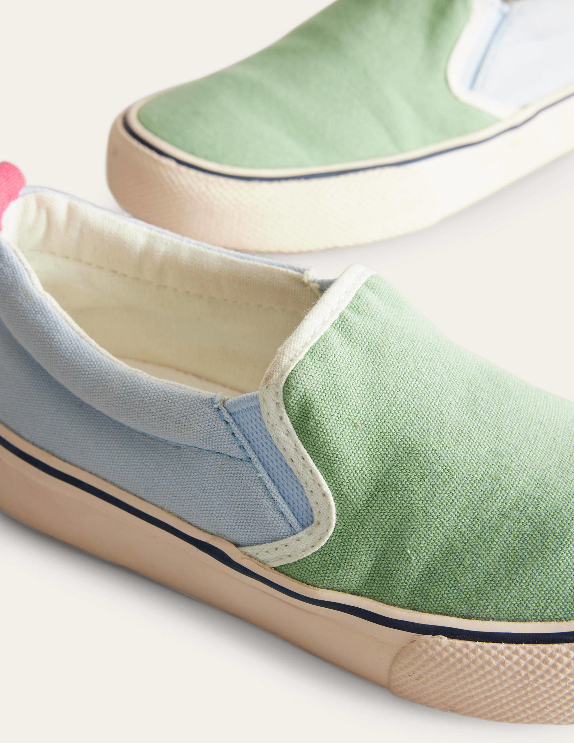 Leinenschuhe zum Hineinschlüpfen-Bunt - Image 3