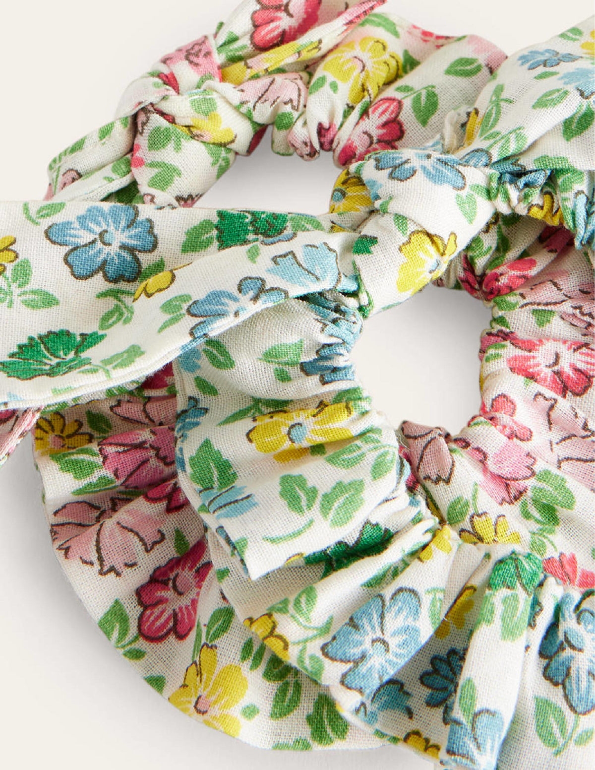 Scrunchies mit Tuchschleife-Bunt - Image 2
