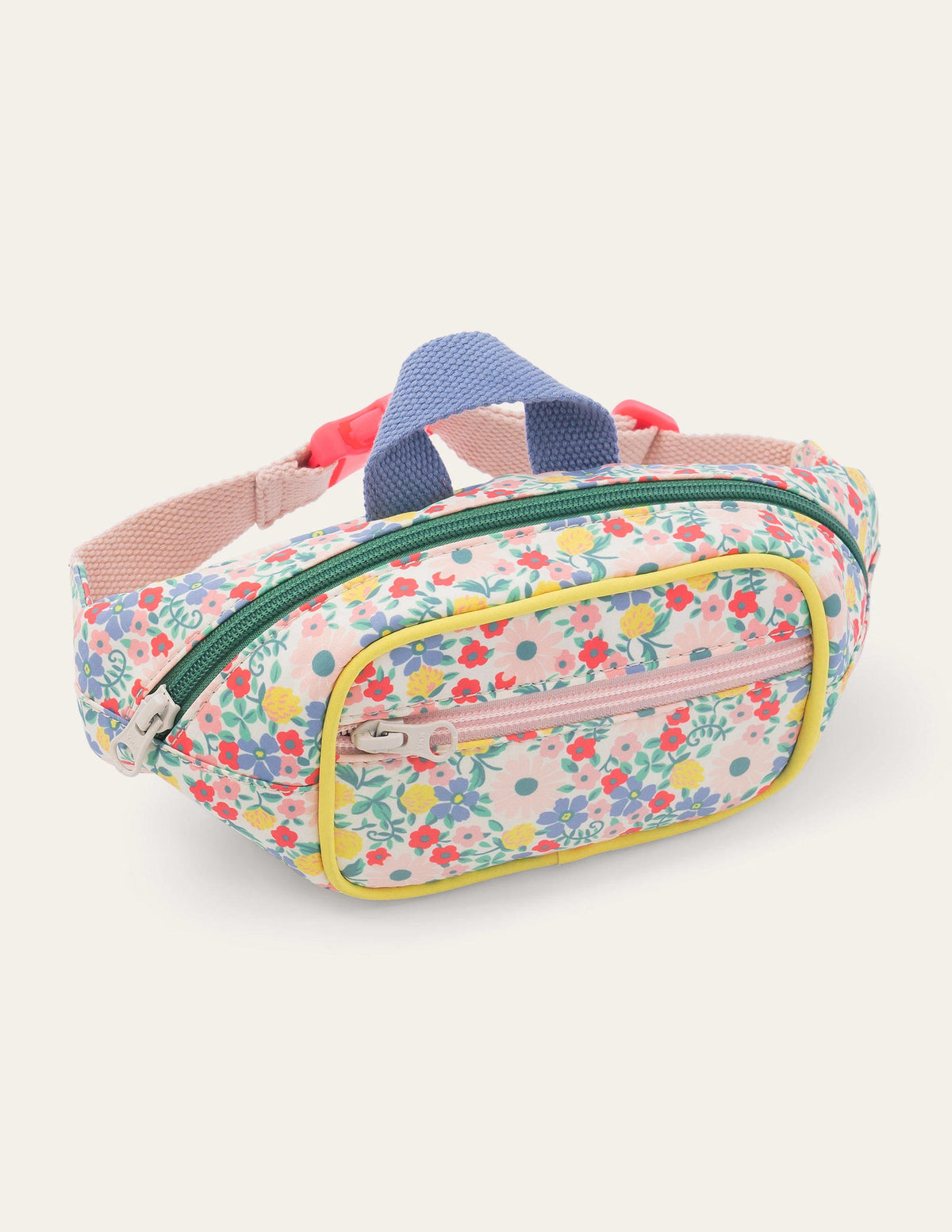 Gürteltasche-Bunt Blumenmuster-2