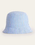 Gewebter Anglerhut-Blue Ticking