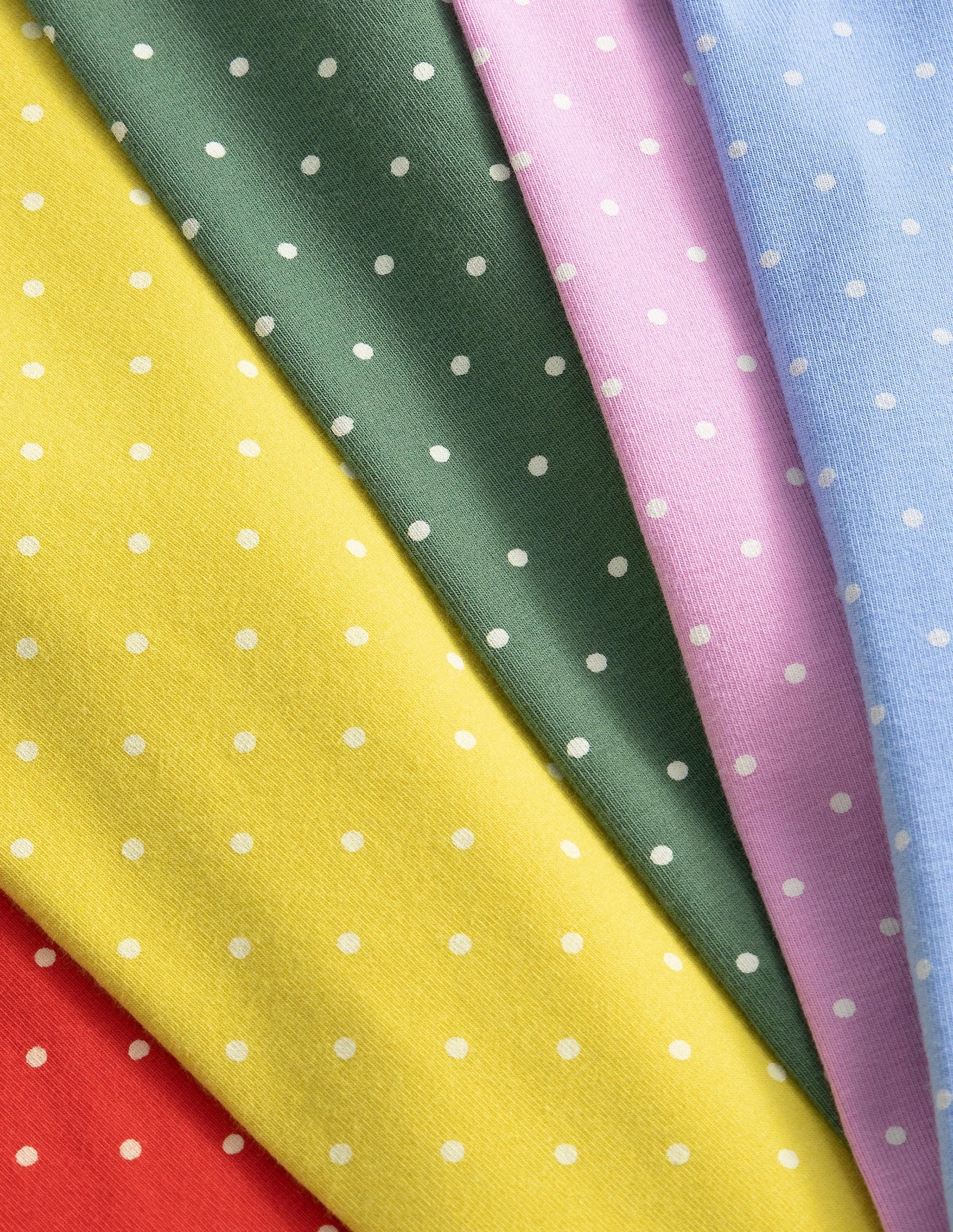 7/8-Leggings im 5er-Pack-Bunt, Getupft-3