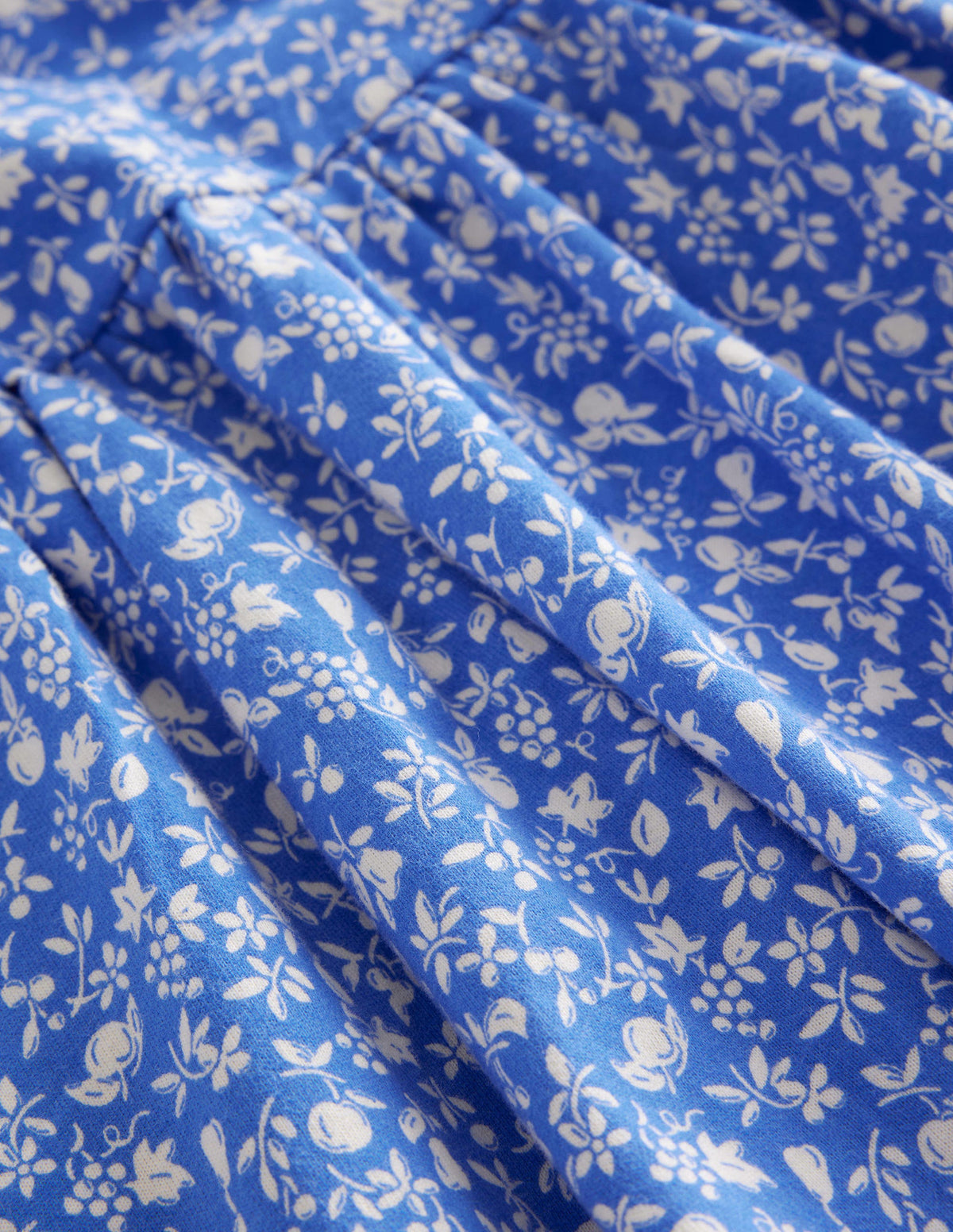 Robe fun en jersey à manches courtes-Verger bleu Penzance-3