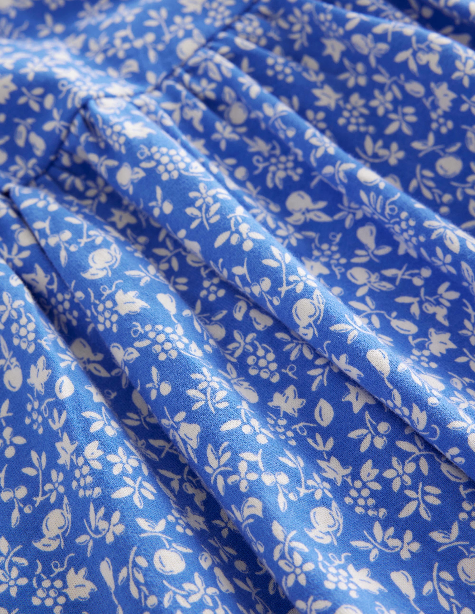 Robe fun en jersey à manches courtes-Verger bleu Penzance - Image 3