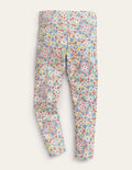 Fröhliche Leggings-Vanille, Blumenmuster
