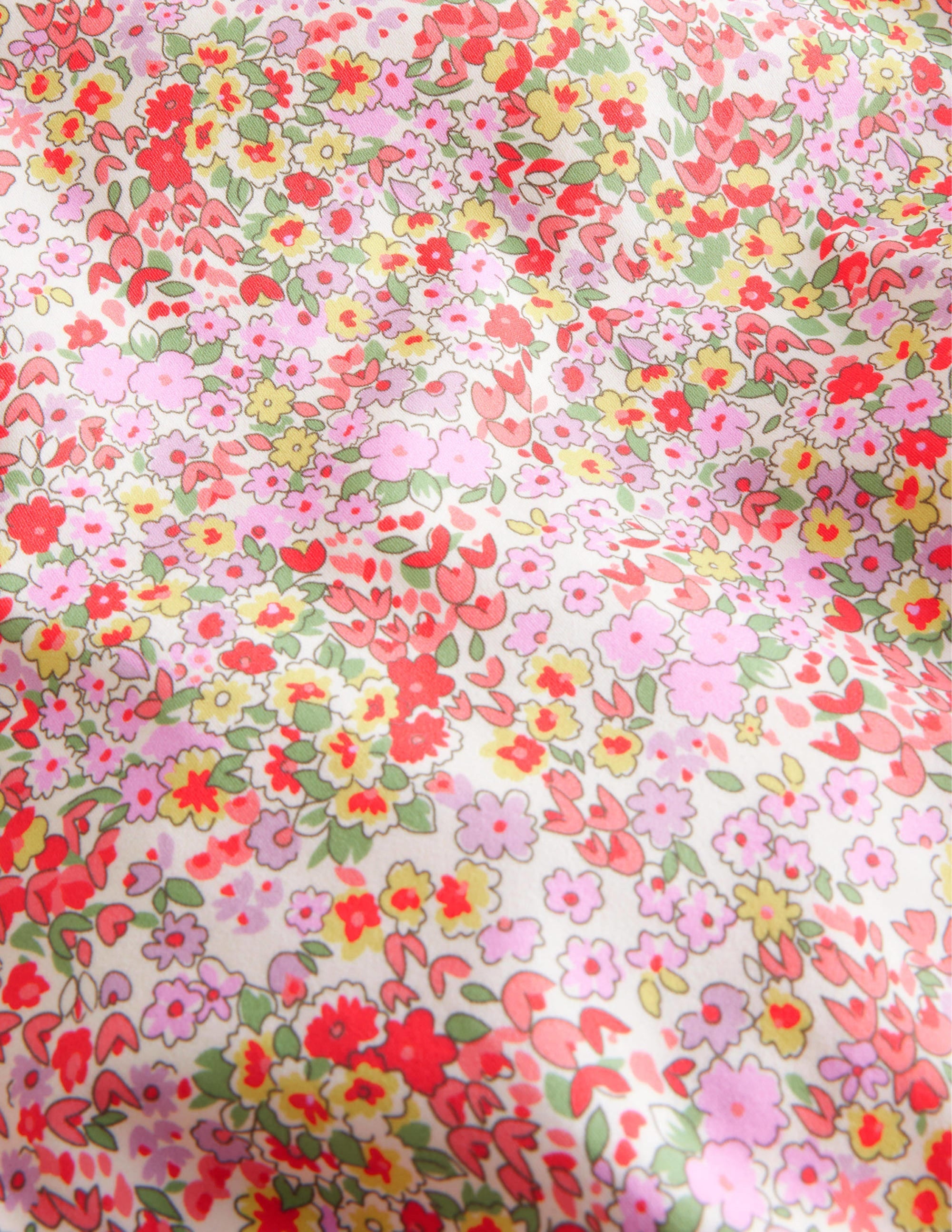 Bedruckter Badeanzug mit gekreuzten Trägern-Frühling Floral - Image 3