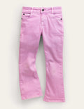 Ausgestellte Jeans-Fliederrosa