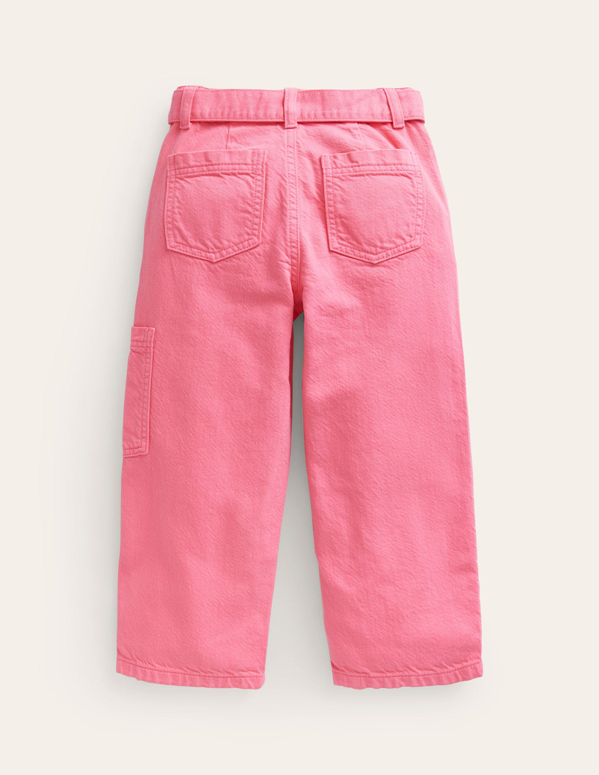 Pantalon cargo noué à la taille-Orchidée séduisante - Image 2