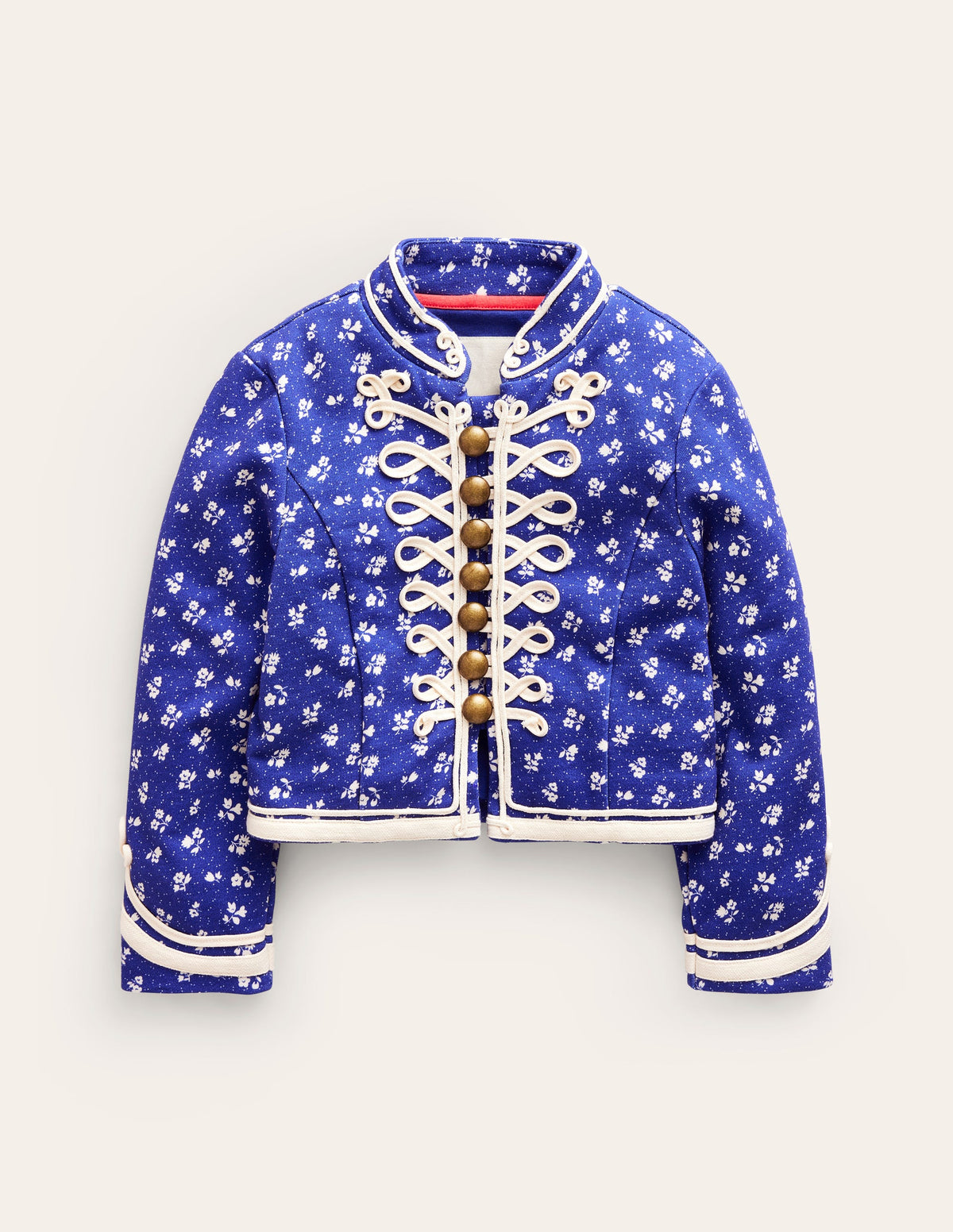 Militärjacke-Indigo Frühling Floral - Image 3