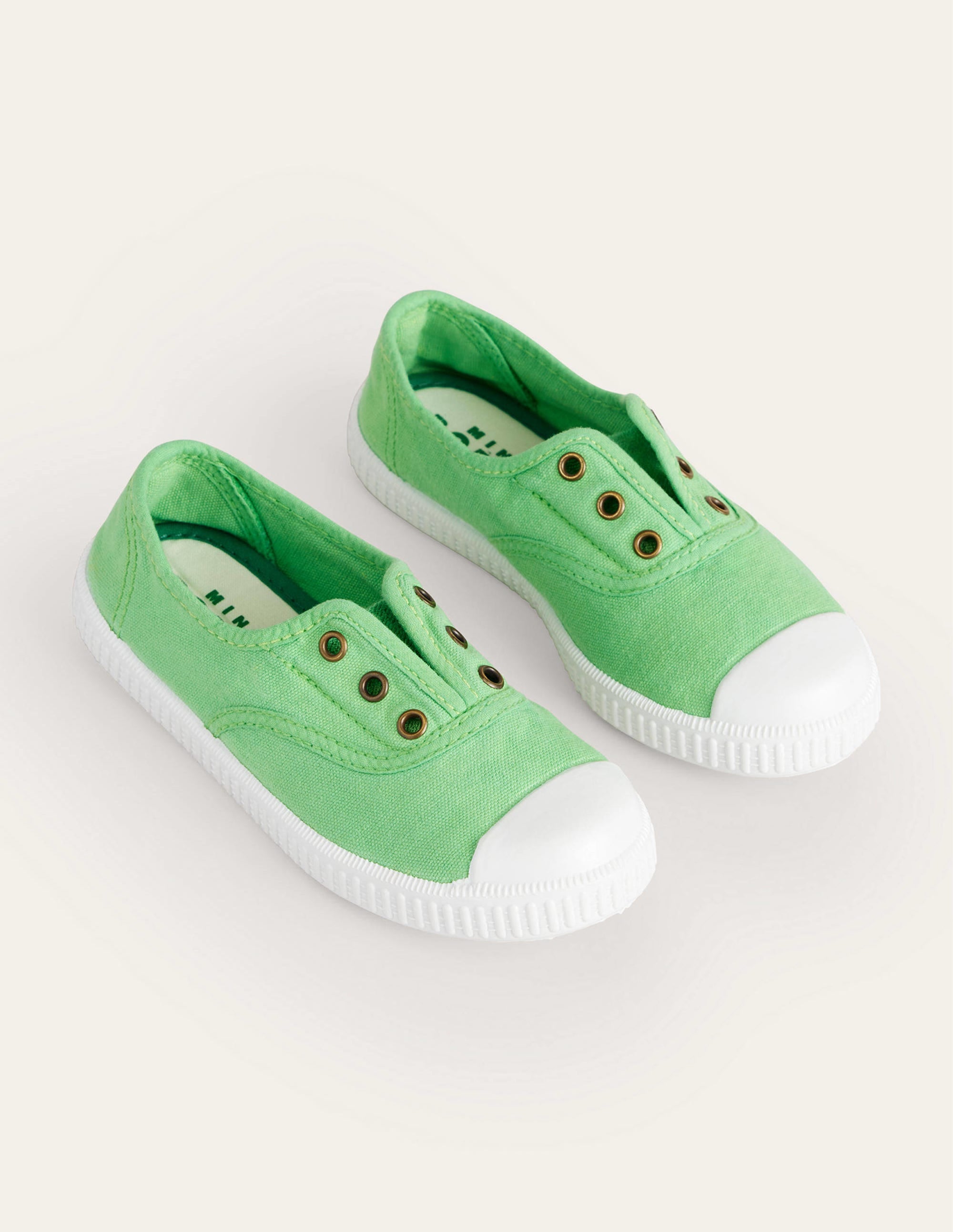 Canvas-Schuhe zum Hineinschlüpfen-Grün - Image 2