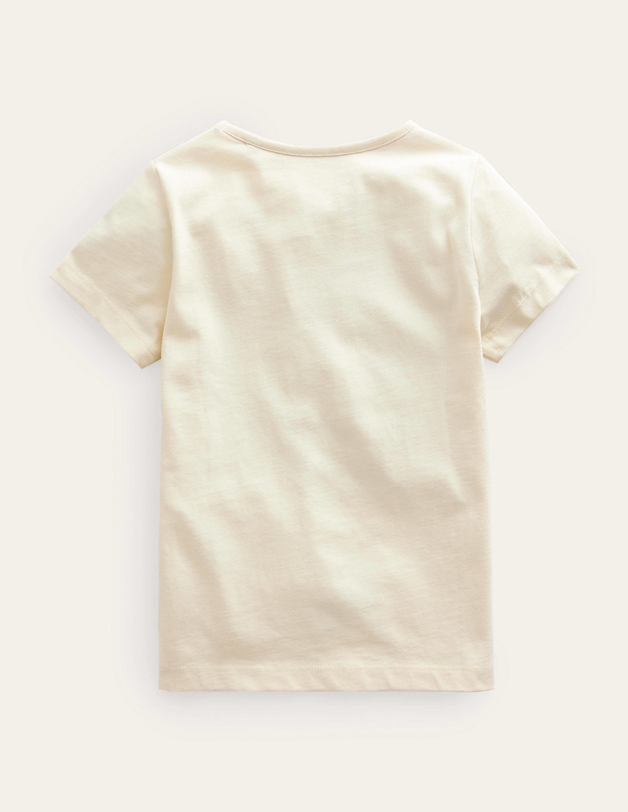 T-shirt à imprimé graphique-Oiseaux crème Dorset - Image 2