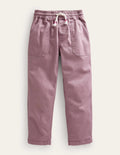 Pantalon à enfiler en sergé-Voile d'orchidée