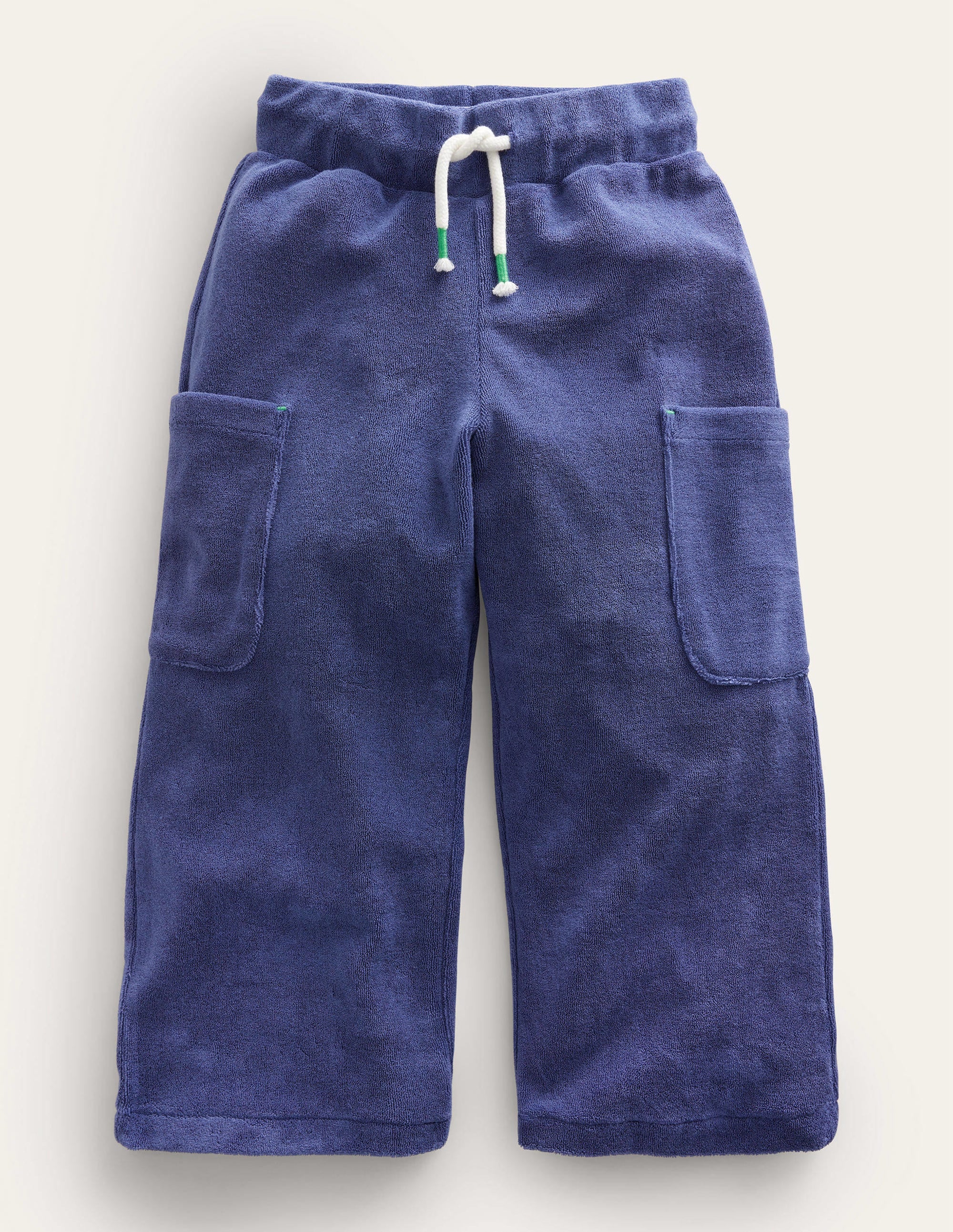 Frottee-Cargohose-Segelblau - Image 1