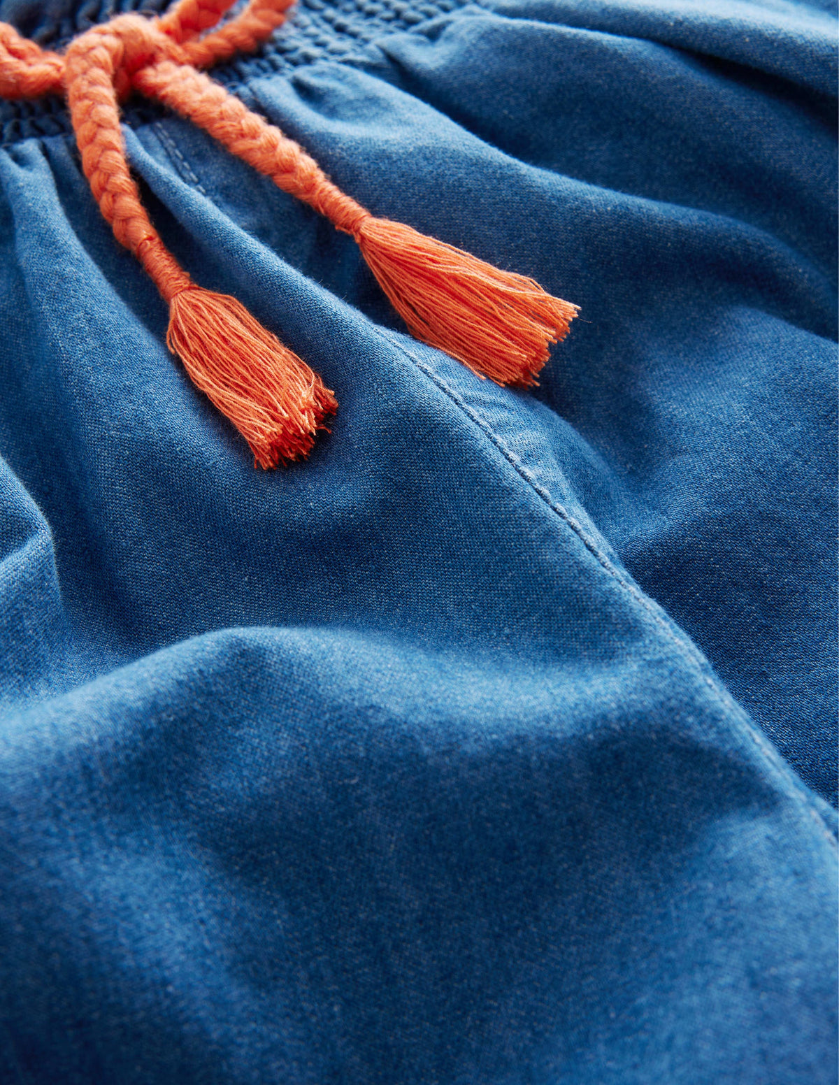 Bestickte Culotte-Denim, Stickerei - Image 3