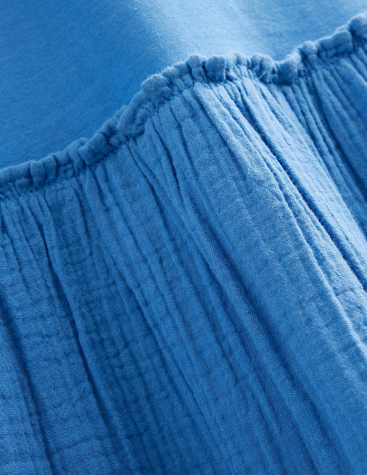 Robe tissée texturée-Bleu élisabéthain-3