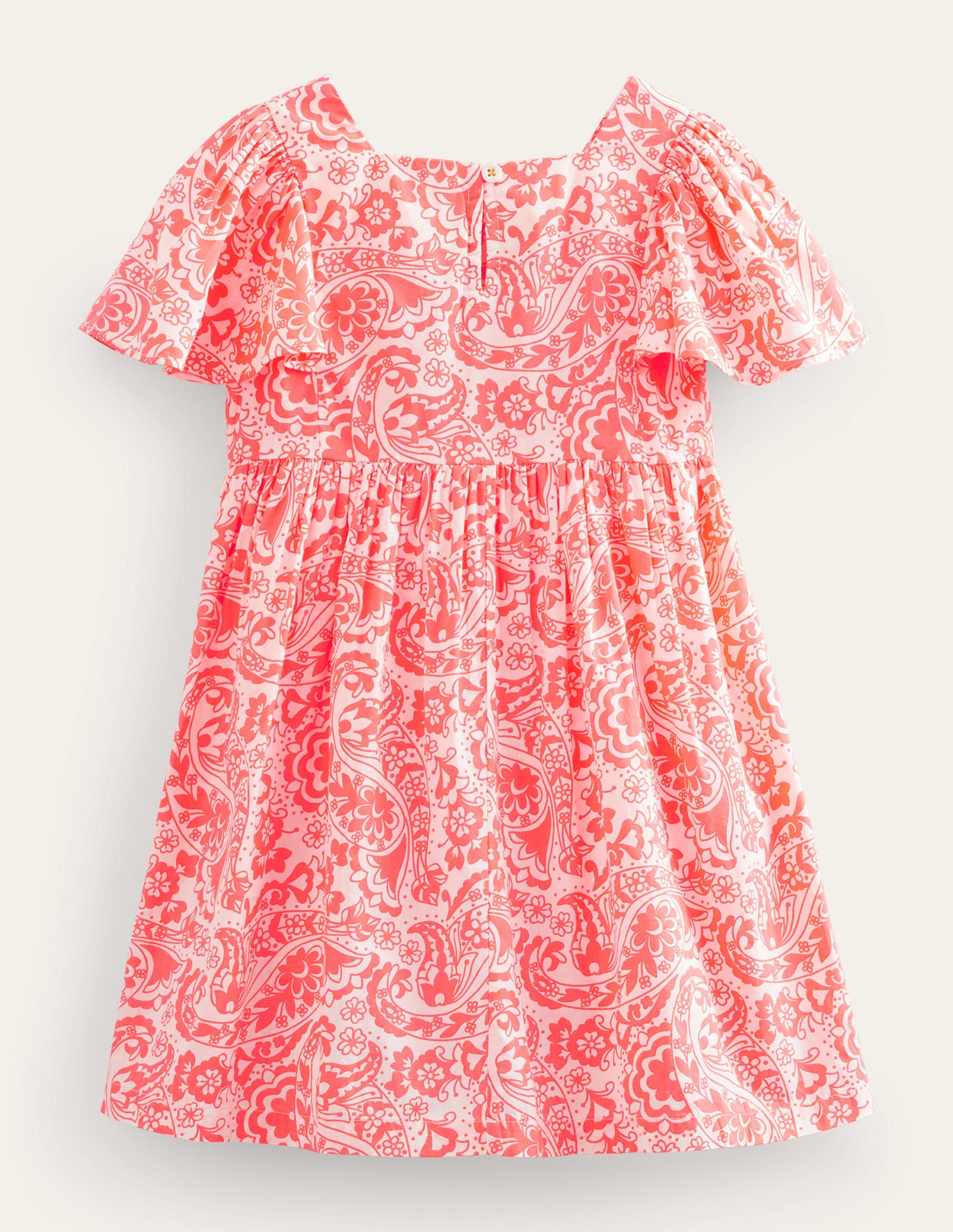 Gemustertes Webkleid-Wassermelonenbowle, Paisleymuster - Image 2