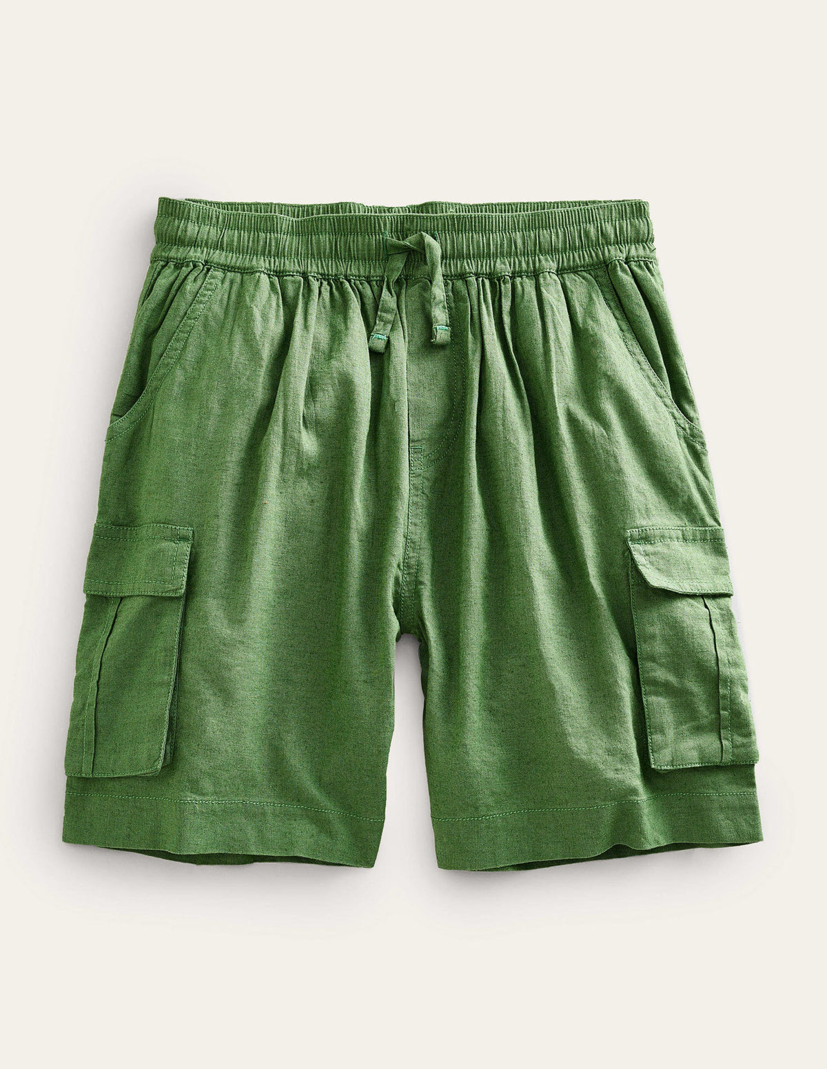 Cargoshorts mit längerem Schnitt-Khakigrün - Image 1