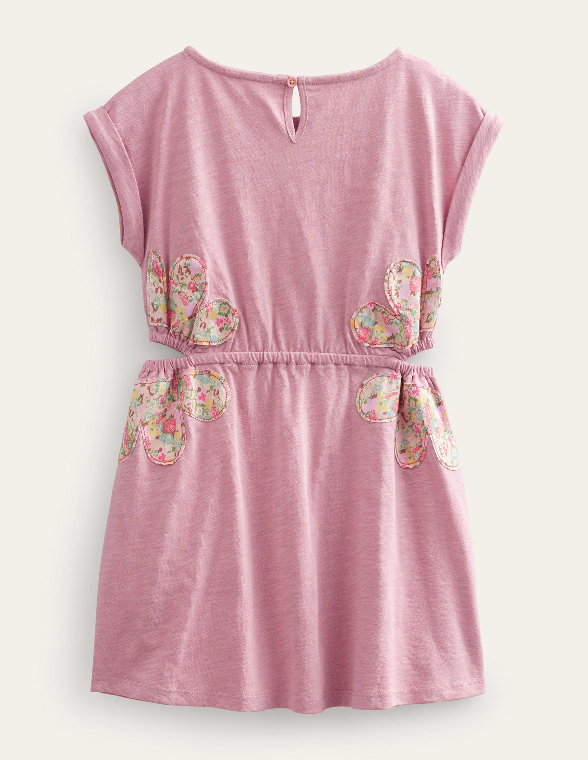 Kleid mit Cut-out-Detail-Mandelblütenrosa - Image 2