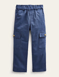 7/8-Cargohose-Roboterblau