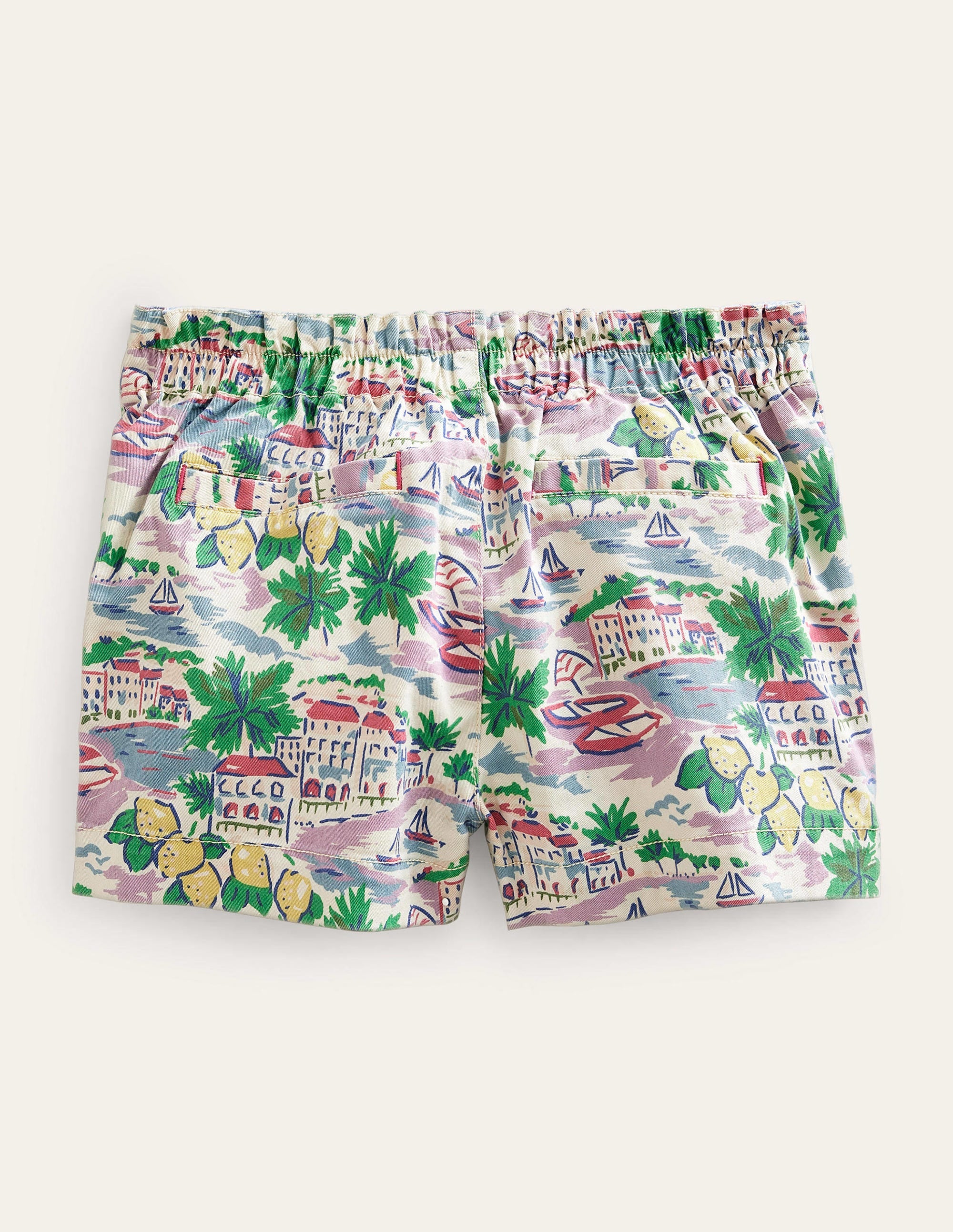 Short chino imprimé-Imprimé paysage multi - Image 2