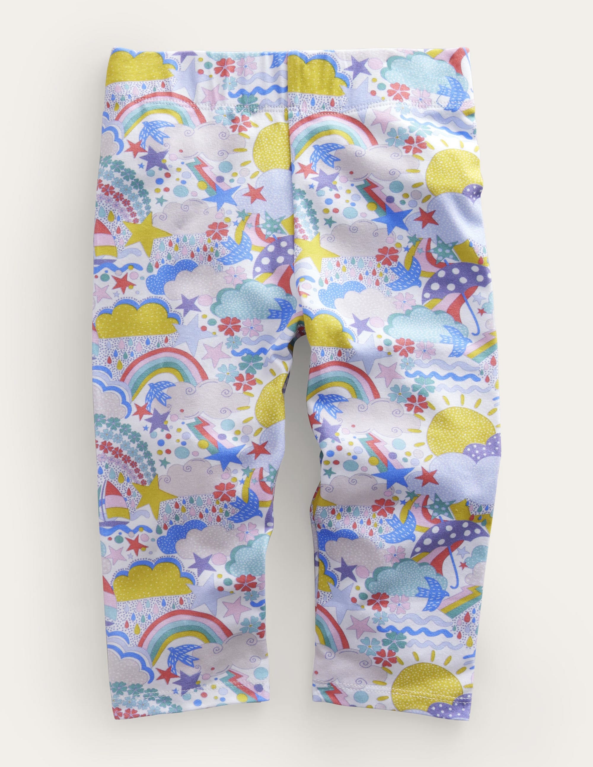 Legging court fun-Météo multicolore - Image 1