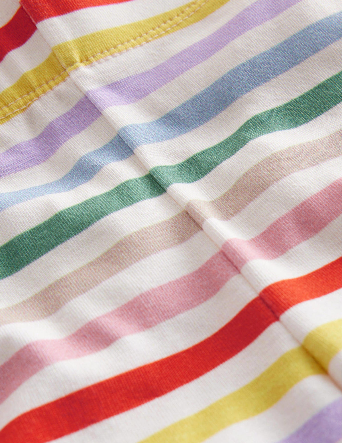 Lustige, verkürzte Leggings-Butterblumengelb/Violett - Image 3
