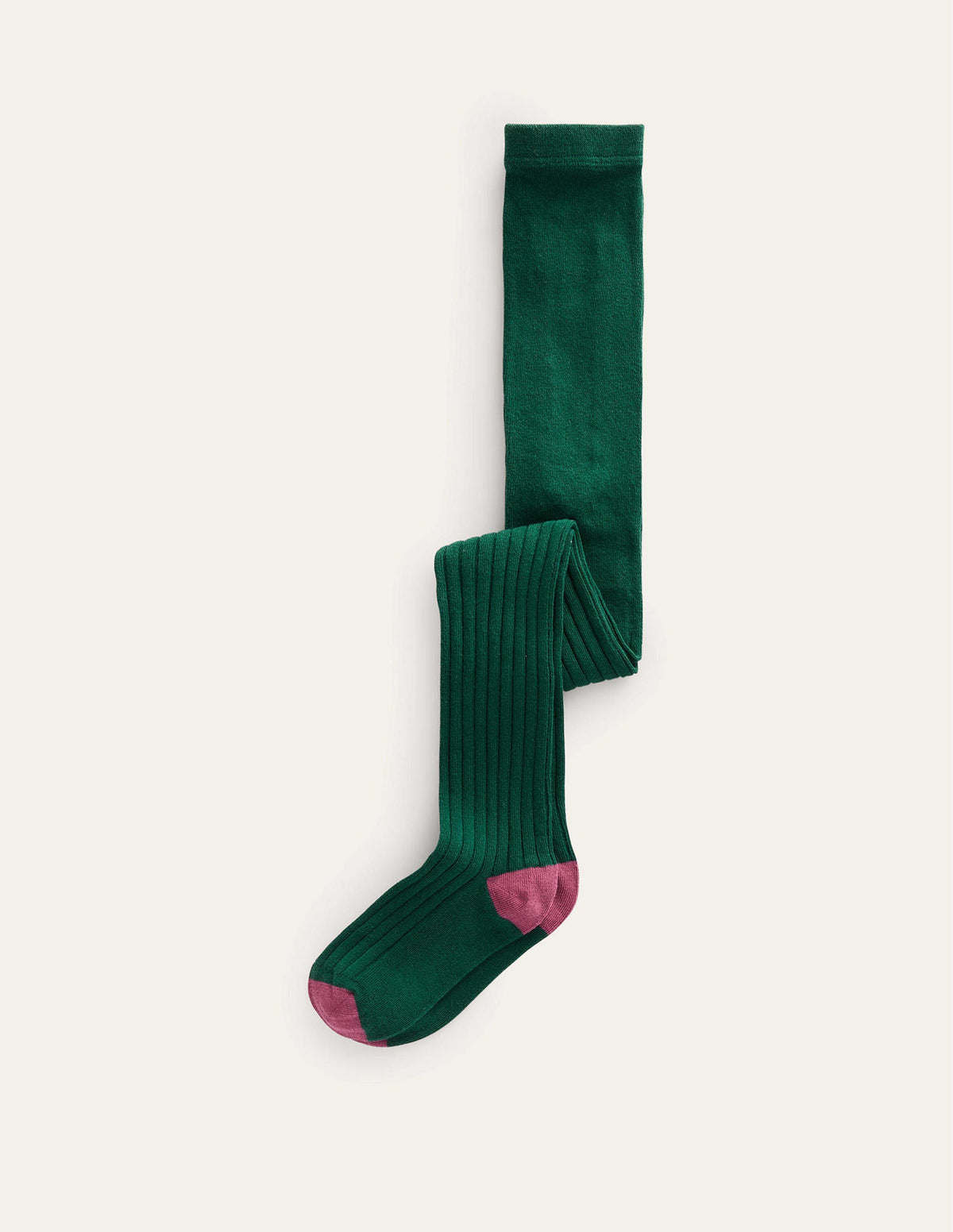 Ribbed Tights-Emerald Night - Image 1