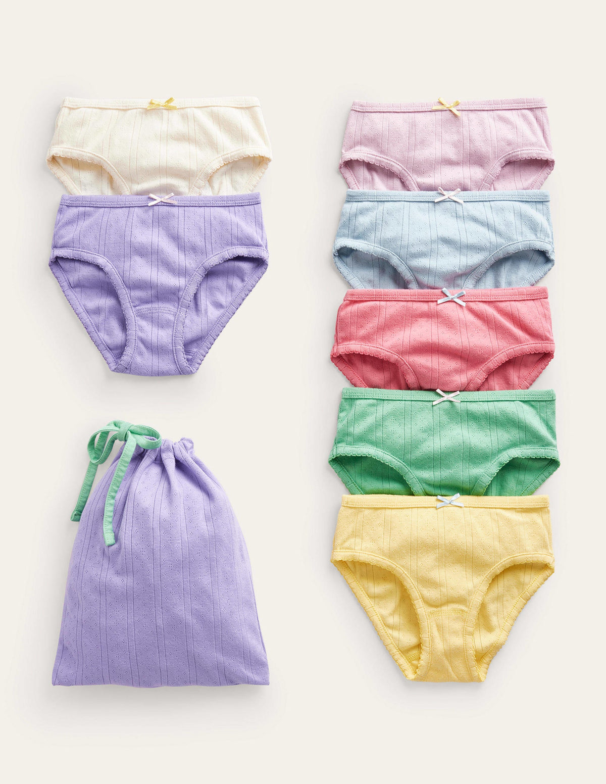 Hosen im 7er-Pack-Pointelle-1