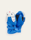 Novelty Allwetter-Fäustlinge-Blau Häschen
