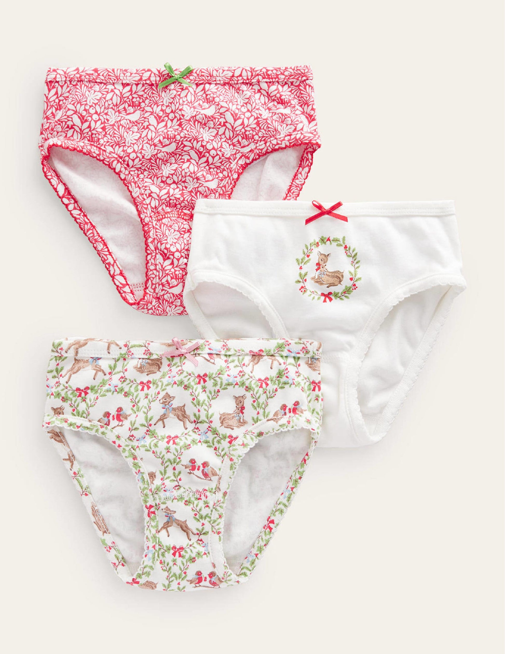 Festive Pants 3 Pack-Red Festive-1