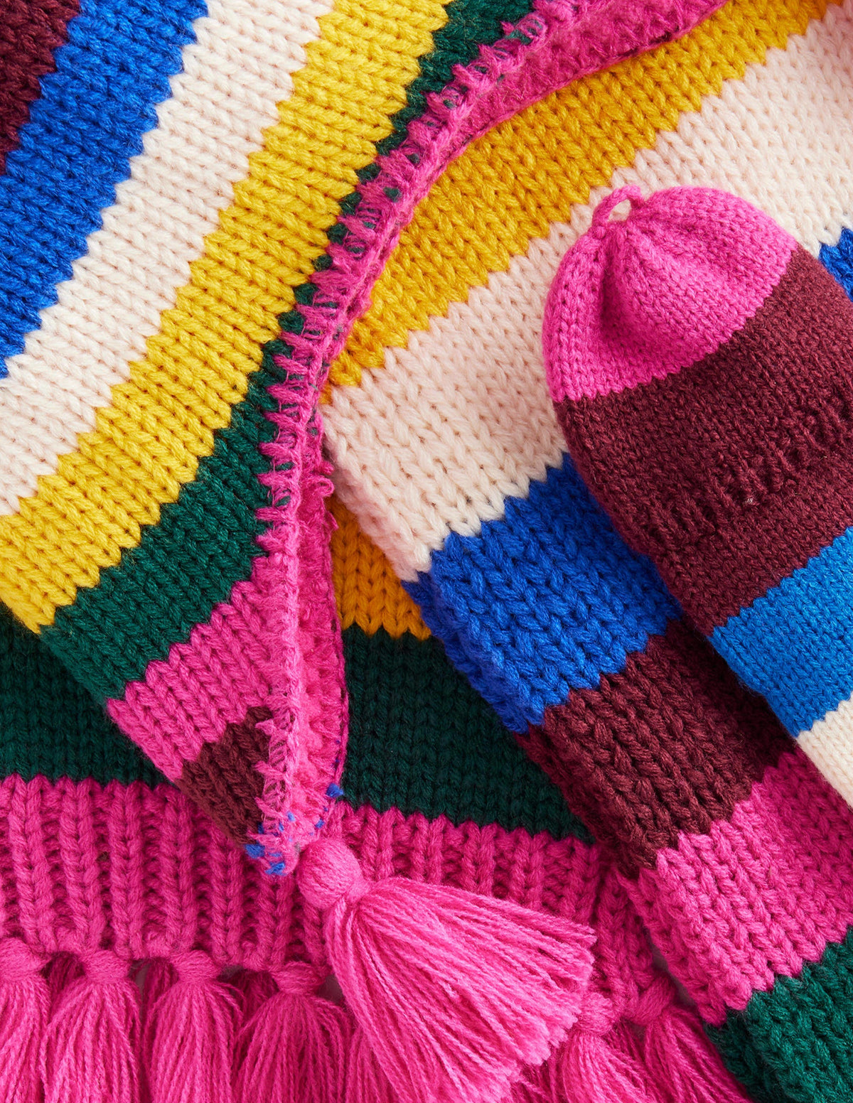 Knitted Set-Multi Stripe - Image 2